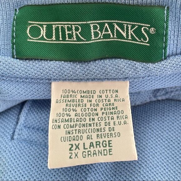 Chaps Ralph Lauren & Outer Banks Big and Tall Short Sleeve Polo Shirts XXL - Picture 7 of 13